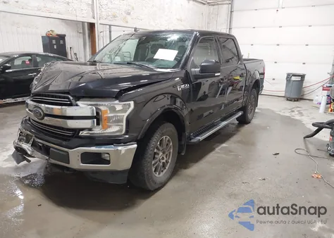 2019 Ford F-150 Lariat из США, поврежденный, VIN 1FTEW1E41KFA98686